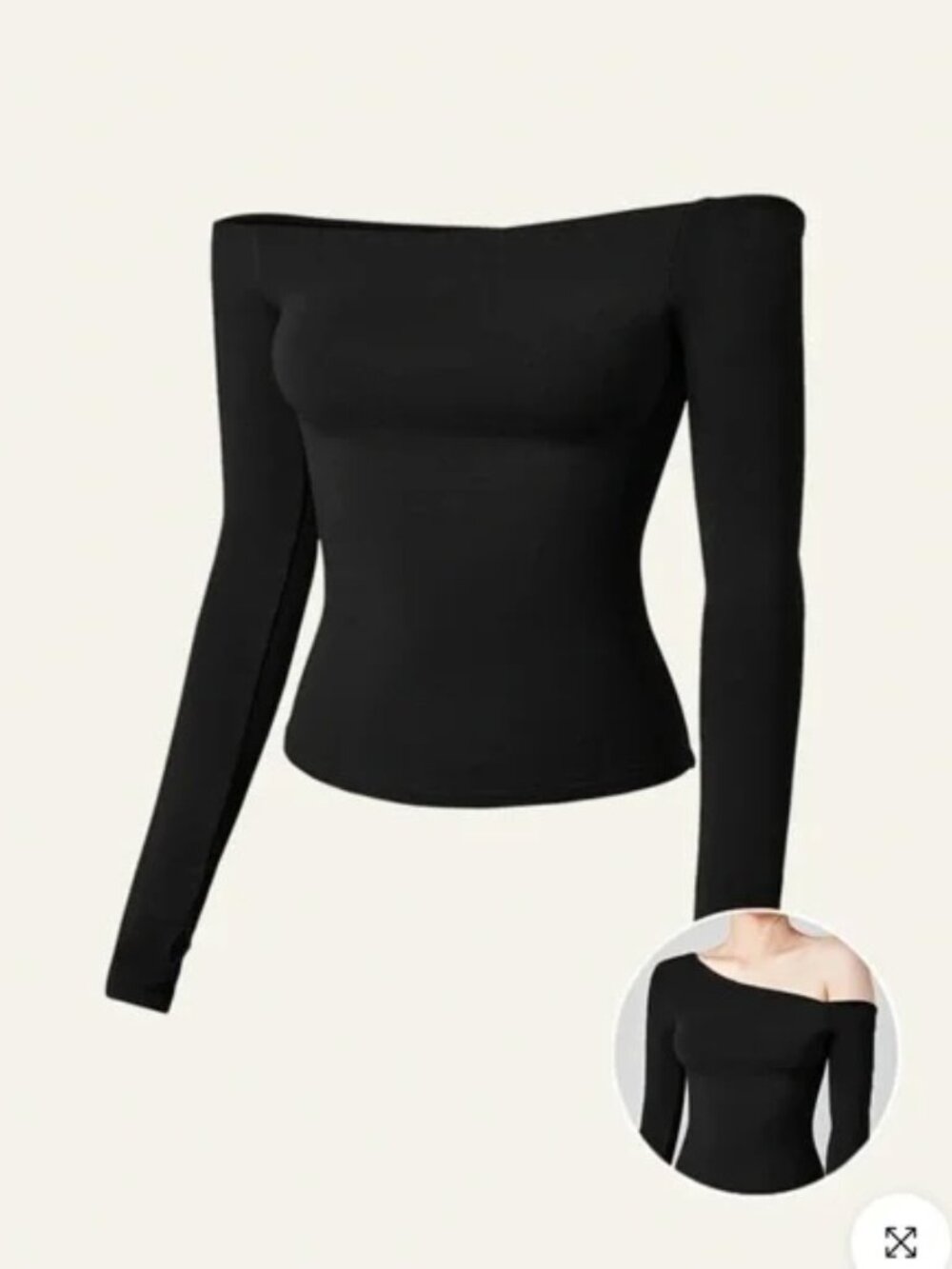 OGL Eco-MiyaMoon® Second Skin Heat-Tech Multi-Wear Body Top (Size S)